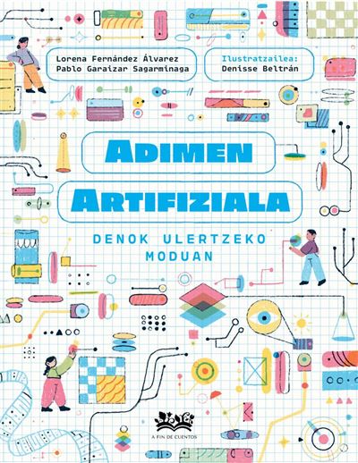 Adimen artifiziala denok ulertzeko moduan liburuaren azala